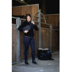 Täschchen Je t'aime Equithème + Geldbörse Schwarz