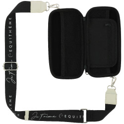 Täschchen Je t'aime Equithème + Geldbörse Schwarz