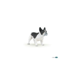 Französische Bulldogge Figur schwarz-weiß Papo Französische Bulldogge Figur schwarz-weiß Papo