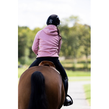 Fleecejacke Pampa Horse Pilot Damen Babyrosa