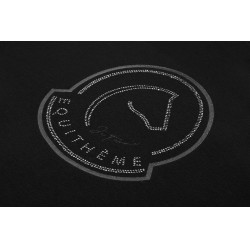 T-Shirt Ich liebe dich Equithème Rosalie Schwarz T-Shirt Ich liebe dich Equithème Rosalie Schwarz