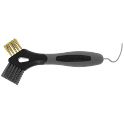 Hufkratzer mit Metallbürste Hippotonic 3 in 1 Schwarz Hufkratzer mit Metallbürste Hippotonic 3 in 1 Schwarz