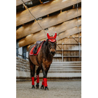 Equithème Xmas Schabracke Rot Equithème Xmas Schabracke Rot