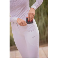 Pénélope Sybille Damenreithose Weiß Wei&szlig;
