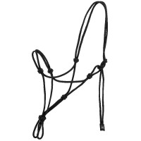 Ethologisches Knotenhalfter Norton Nylon Schwarz