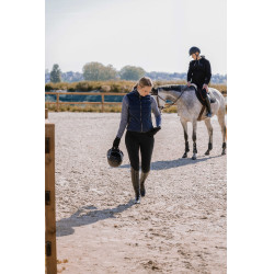 Heizweste Equithème Heated Sasha Marine Marineblau