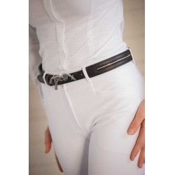 Pénélope Signature Strass Gürtel Schwarz