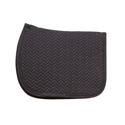 Satteldecke Paddock Poppy Schwarz