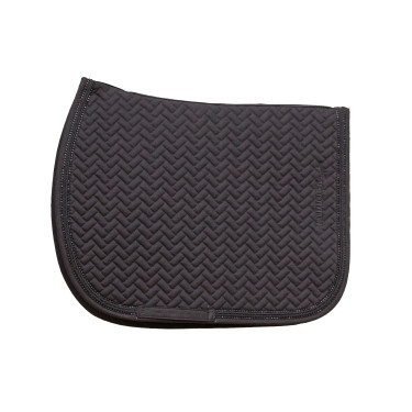 Satteldecke Paddock Poppy Schwarz