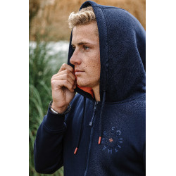 Sweatshirt Equithème Originals Gabriel Damen Marine Marineblau