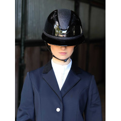 Abnehmbarer Besatz für Lami-Cell Glitter Helm Schwarz