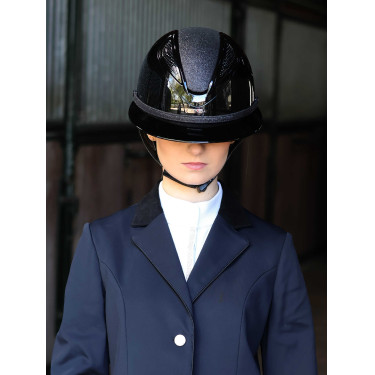 Abnehmbarer Besatz für Lami-Cell Glitter Helm Schwarz