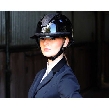 Abnehmbarer Besatz für Lami-Cell Glitter Helm Schwarz