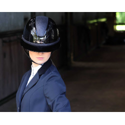 Abnehmbarer Besatz für Lami-Cell Glitter Helm Schwarz