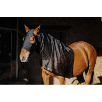 Protección de cuello integral Equithème Lycra/Mesh Schwarz
