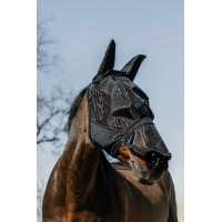Anti-Fliegen- und UV-Schutzmaske Pro Series Extra Schwarz Anti-Fliegen- und UV-Schutzmaske Pro Series Extra Schwarz