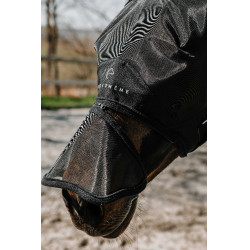 Equithème Zipper UV-Schutz Fliegenmaske Schwarz Equithème Zipper UV-Schutz Fliegenmaske Schwarz