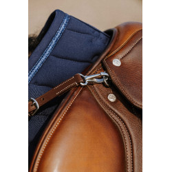 Satteldecke Je t'aime Equithème Origine Blau