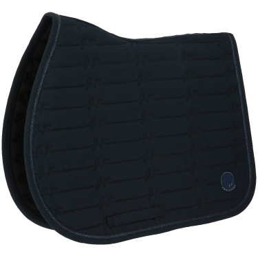 Satteldecke Je t'aime Equithème Origine Blau