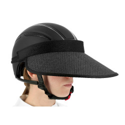 UV-Schutzvisier für Equithème-Helm Schwarz