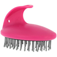 Massagebürste mit harten Borsten Hippotonic Fuchsie Rosa