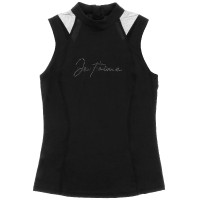 Polo Ich liebe dich Equithème Alba Schwarz Polo Ich liebe dich Equithème Alba Schwarz