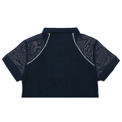 Polo Equithème Originals Agathe Marine Marineblau