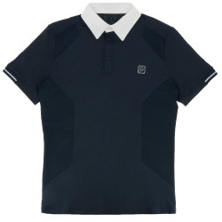Polo Equithème Victor Marine Marineblau