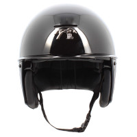 Penelope-Helm mit kurzem Visier Glänzend Schwarz Penelope-Helm mit kurzem Visier Glänzend Schwarz