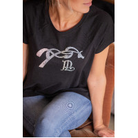 Camiseta PENELOPE - Funky Schwarz Camiseta PENELOPE - Funky Schwarz