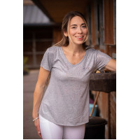 T-Shirt Pénélope Juline Grau T-Shirt Pénélope Juline Grau