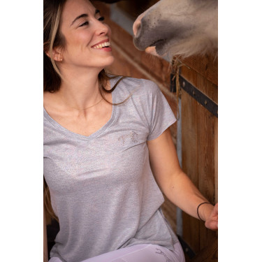 T-Shirt Pénélope Juline Grau