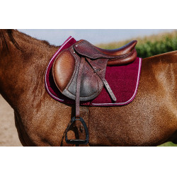 Satteldecke Riding World Corduroy Bordeaux Satteldecke Riding World Corduroy Bordeaux