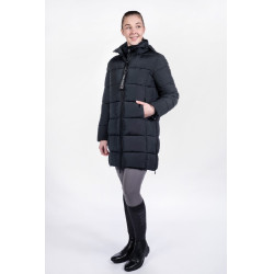 Lange 2-in-1-Daunenjacke Dakota HKM Schwarz Lange 2-in-1-Daunenjacke Dakota HKM Schwarz