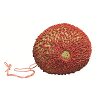 Heunetz mit Maulkorb HKM Rot