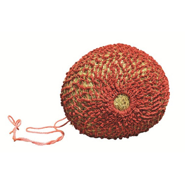 Heunetz mit Maulkorb HKM Rot