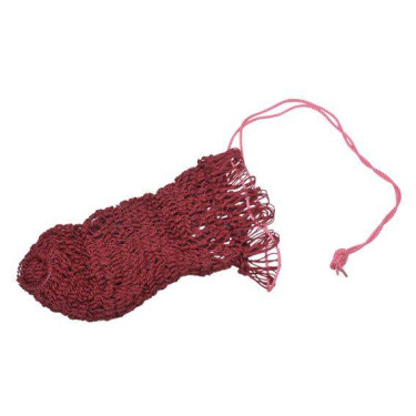 Heunetz mit Maulkorb HKM Rot