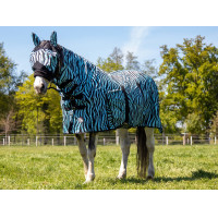 Fliegendecke Zebra Aqua HKM