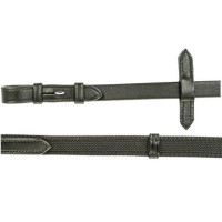 HKM verflochtene Gummizügel Braun