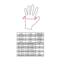 Handschuhe Basil Softshell HKM Dunkelgrau