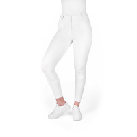 Hose Je t’aime Equithème Elsa Kinder Weiß Weiß