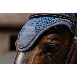 Fliegenhaube Equithème Chic Blau Fliegenhaube Equithème Chic Blau