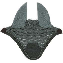 Fliegenhaube Equithème Chic Grau Fliegenhaube Equithème Chic Grau