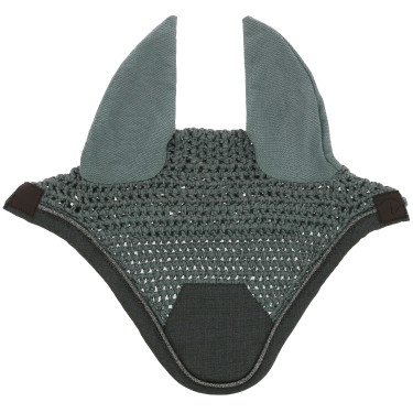 Fliegenhaube Equithème Chic Grau Fliegenhaube Equithème Chic Grau