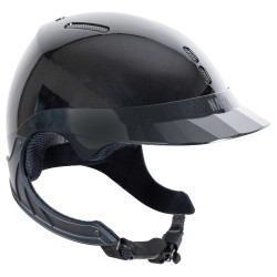 Naca Gravity TR Helm Glänzend Schwarz