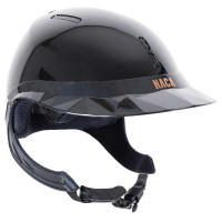 Naca Gravity TR Helm Glänzend Schwarz
