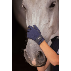 Eden Handschuhe by Pénélope Winter Marine Marineblau