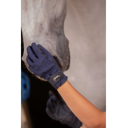 Eden Handschuhe by Pénélope Winter Marine Marineblau