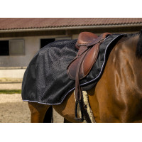 Nierendecke Equithème Tyrex 600D Fleece Schwarz Nierendecke Equithème Tyrex 600D Fleece Schwarz