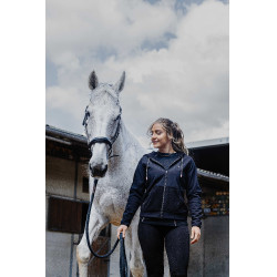 Reitleggings Equithème Acacia Schwarz